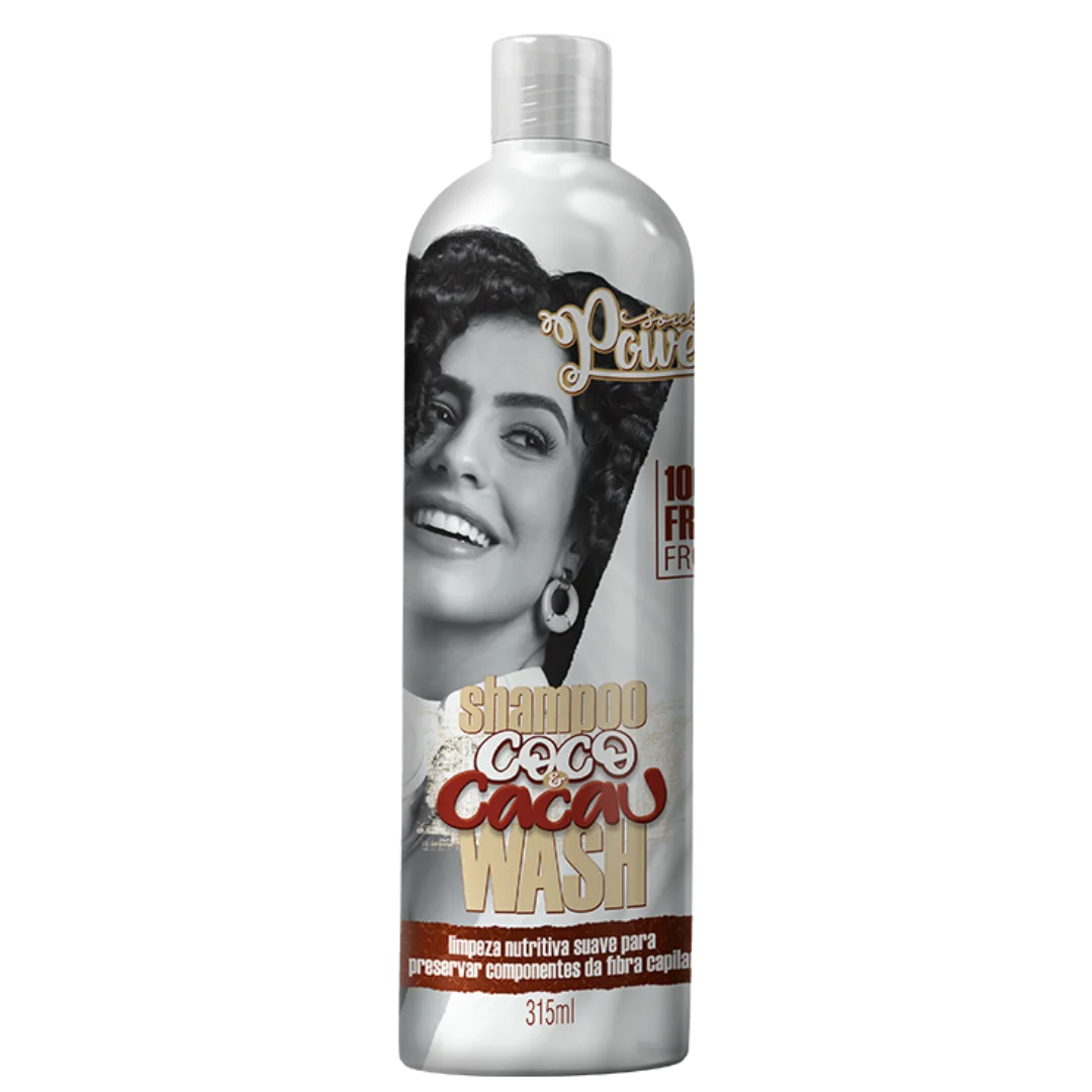 Soul Power Coco e Cacau Shampoo + Máscara + Texturizações ÚNICO 2
