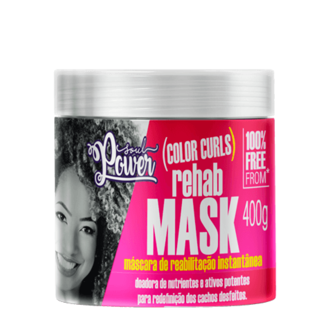 Soul Power Color Curls Máscara + Creme p/ Pentear 500ml + Texturizações Óleo ÚNICO 2