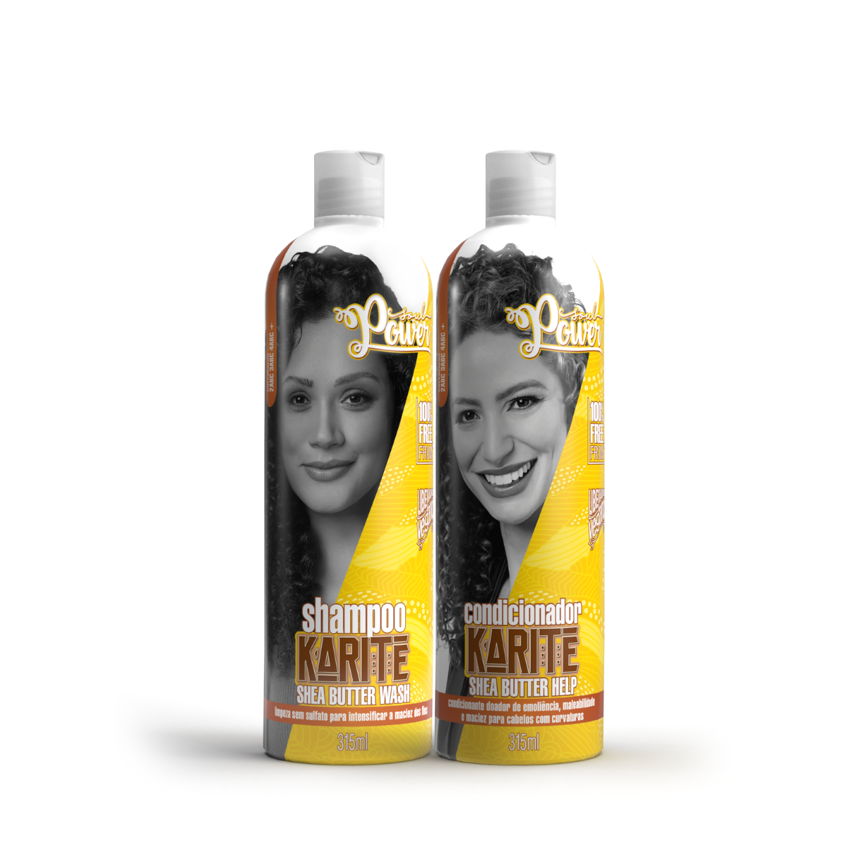 Soul Power Karite Shea Shampoo + Condicionador ÚNICO 1