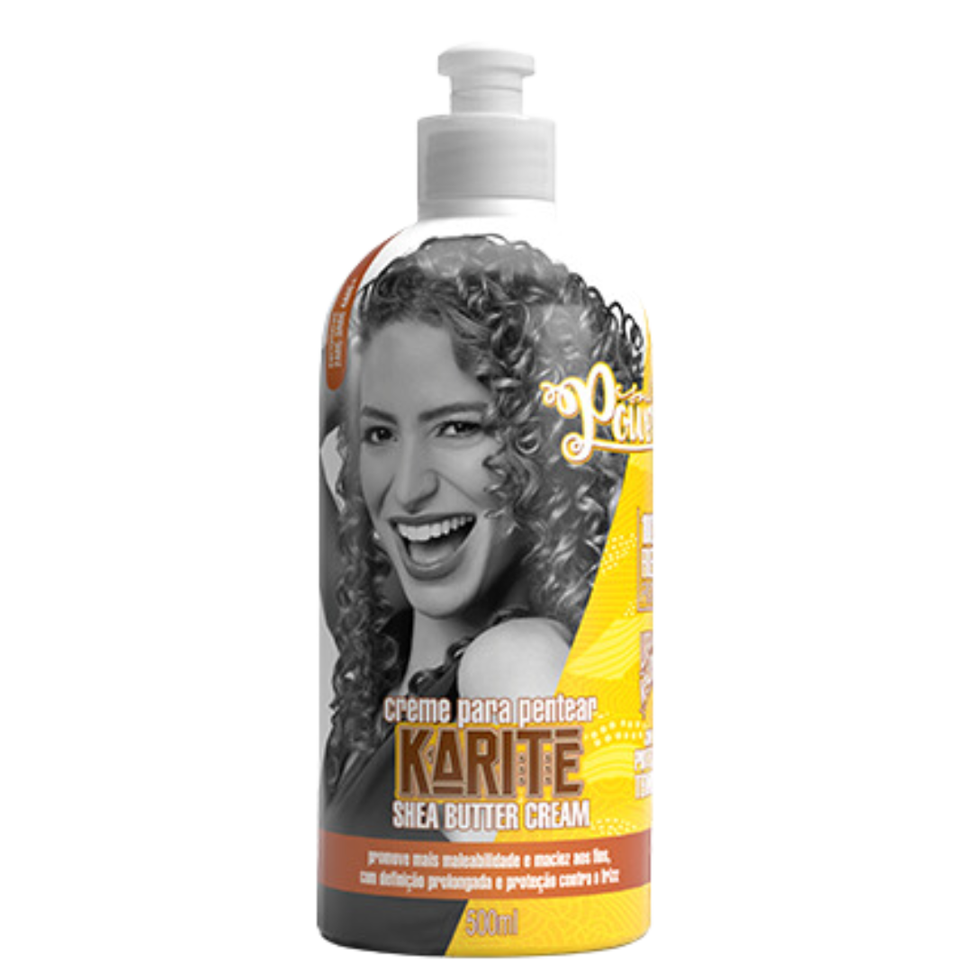 Soul Power Karite Shea Shampoo + Condicionador + Creme Pentear 500ml ÚNICO 4