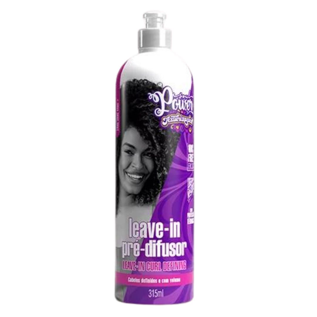 Soul Power Texturizações Curl High Dedoliss 500ml + Leave-in ÚNICO 3