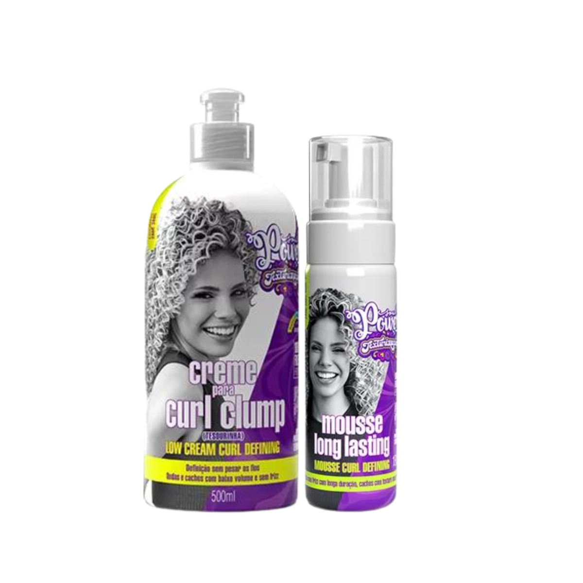 Soul Power Texturizações Curl Low Clump 500ml + Mousse