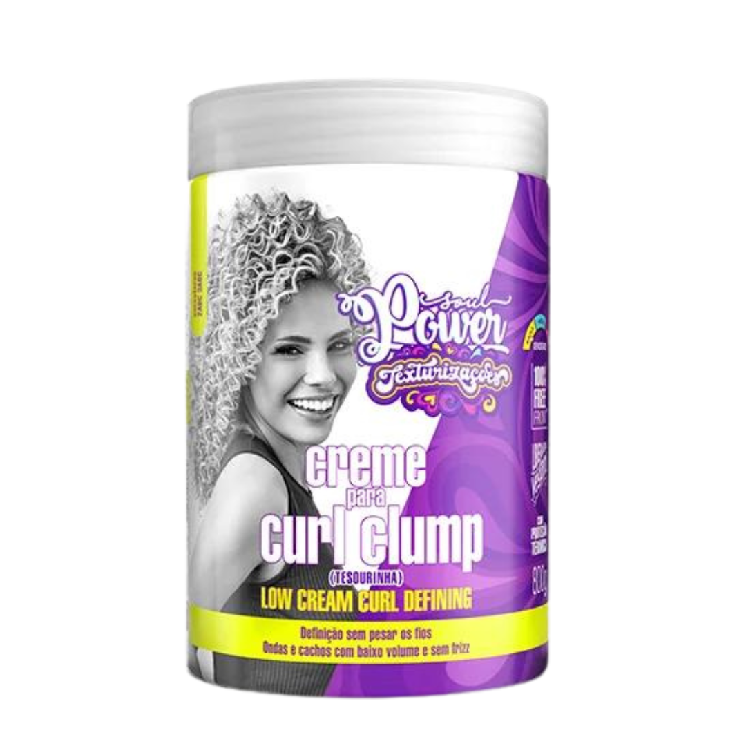 Soul Power Texturizações Curl Low Clump 800ml + Gelatina Ativadora ÚNICO 2