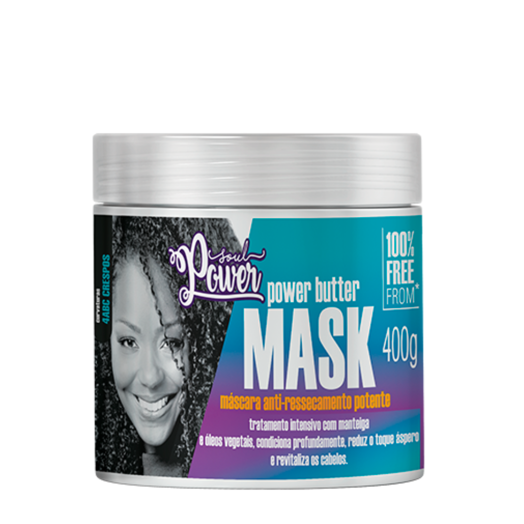 Soul Power Curly On Creme Pentear 800ml + Mascara + Gelatina ÚNICO 2