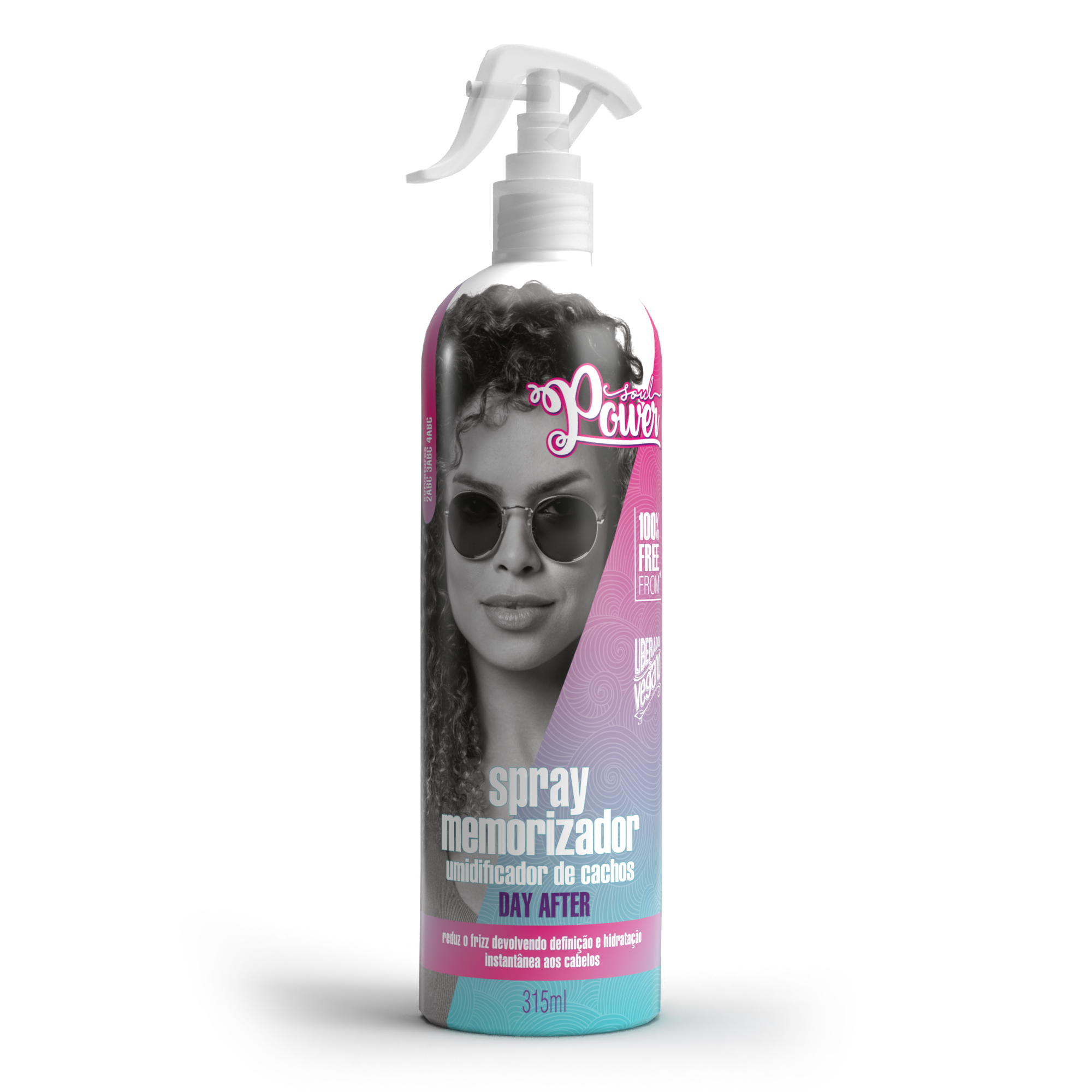 Soul Power Curly Styling Creme Pentear 500ml + Mascara + Day After ÚNICO 4