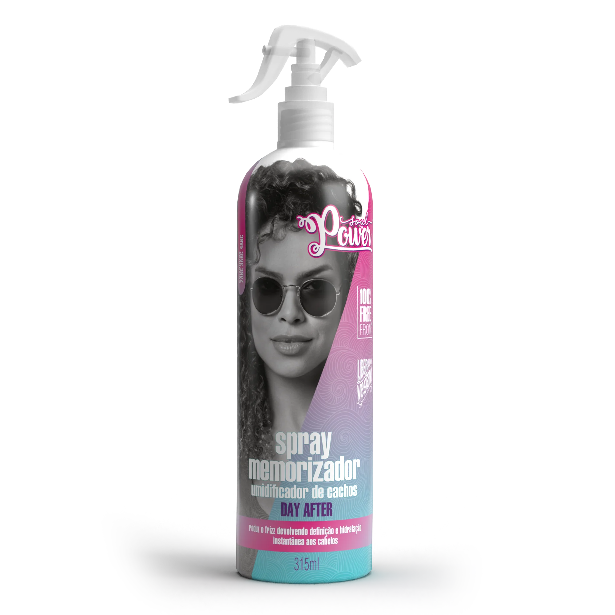 Soul Power Curly Styling Creme Pentear 500ml + Mascara + Day After + Texturizações Óleo ÚNICO 4