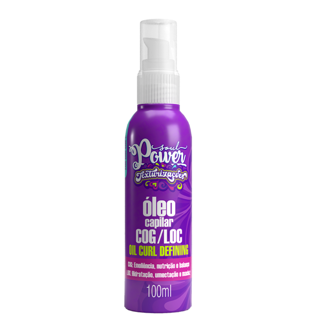 Soul Power Curly Styling Creme Pentear 800ml + Mascara + Texturizações Óleo ÚNICO 4