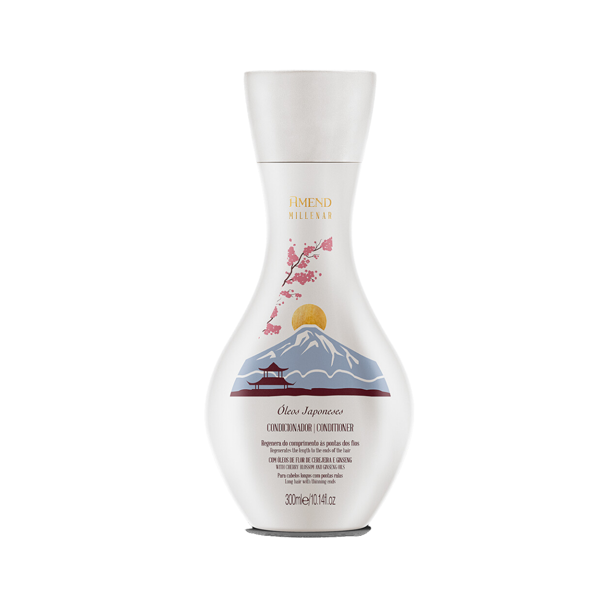 Amend Millenar Óleos Japoneses Sh 300ml + Cond 300ml + Sublime Oil 60ml ÚNICO 6