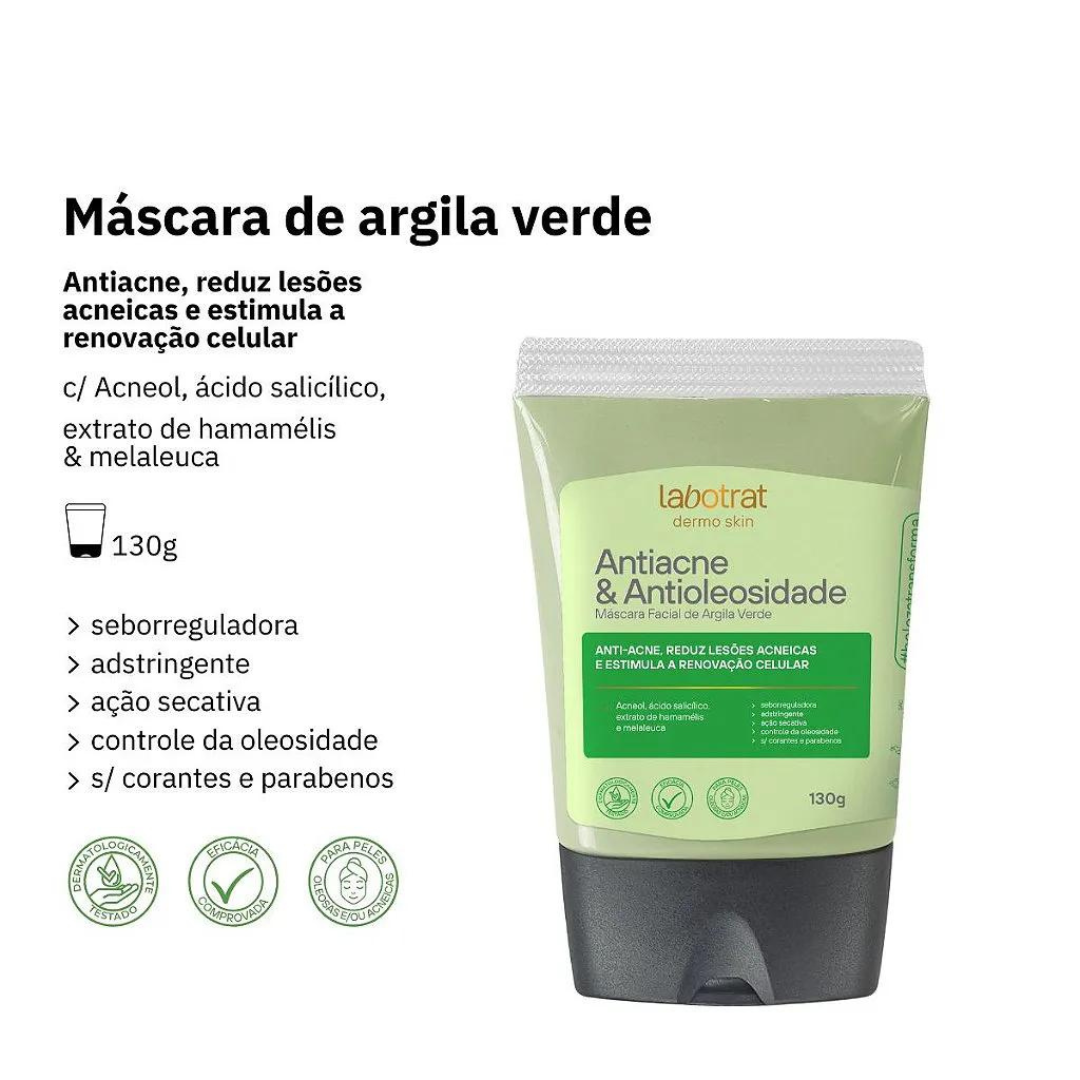 Labotrat Sab Pré e Pós Make + Hidra Nutri + Argila Verde ÚNICO 5