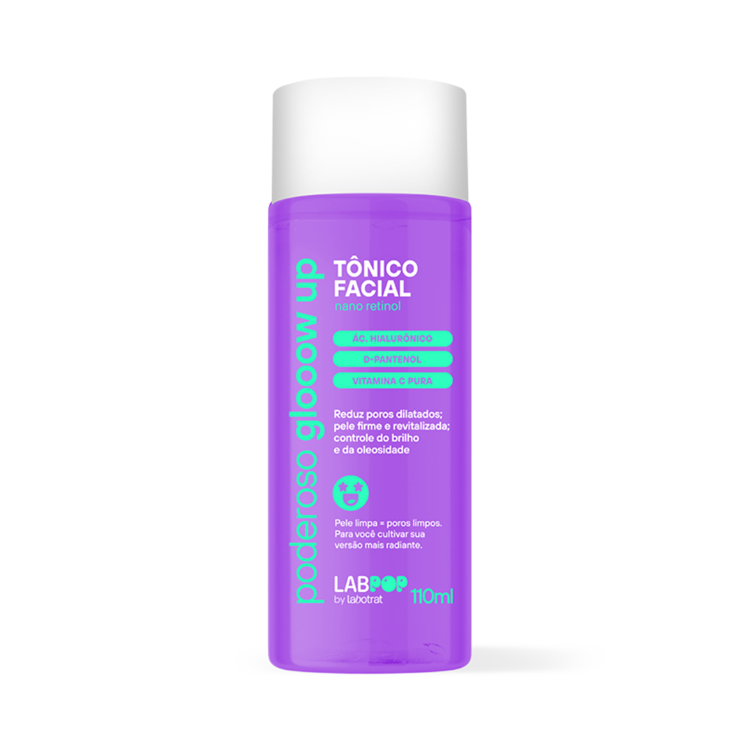 Labotrat LabPOP Glow Up Gel de Limpeza + Tônico + Mascara Antiage ÚNICO 3