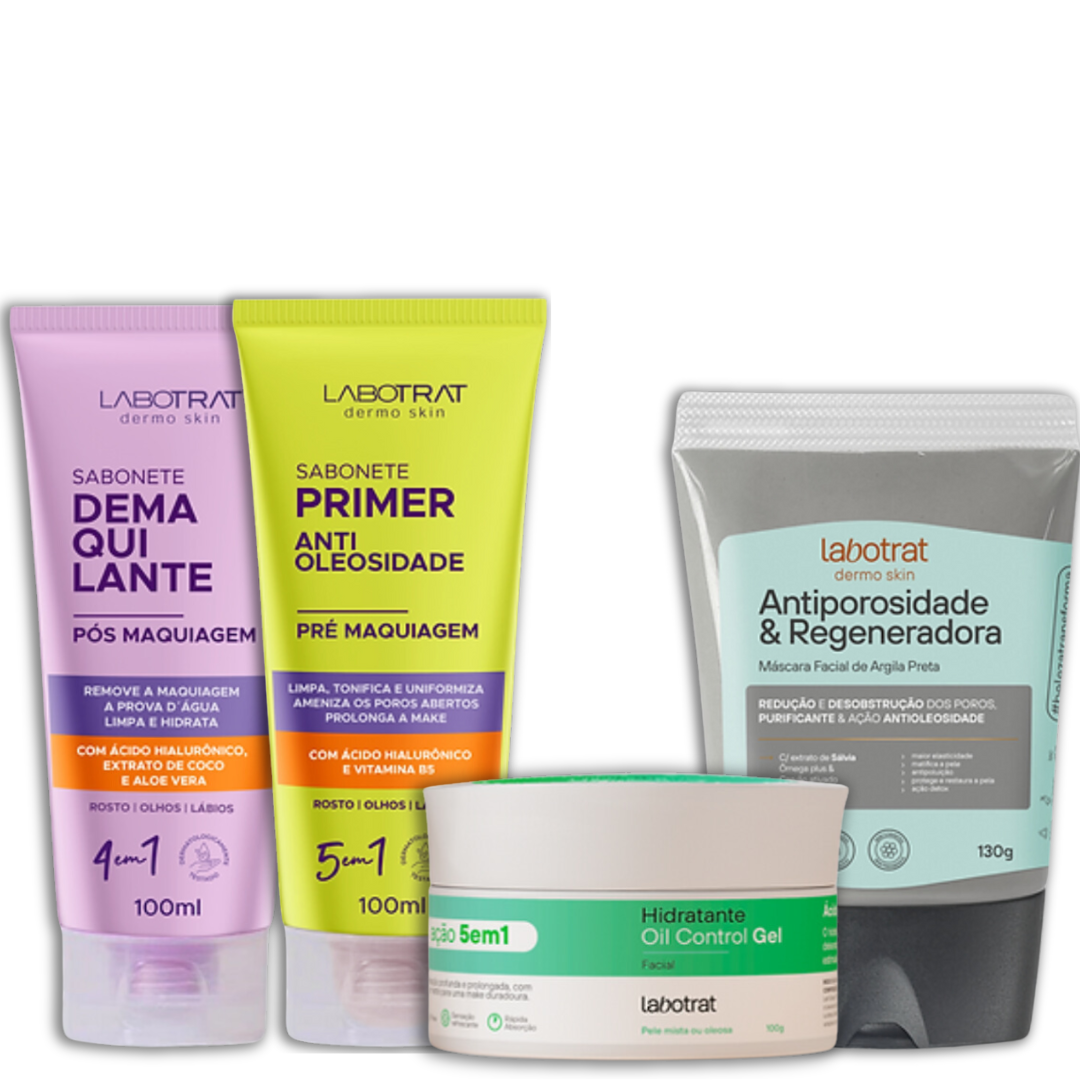 Labotrat Sab Pré e Pós + Hidra Gel + Argila Preta ÚNICO 1