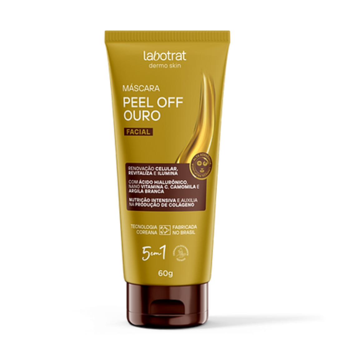 Labotrat Sab Pré e Pós Make + Hidra Gel + Masc Pell Off Ouro ÚNICO 5