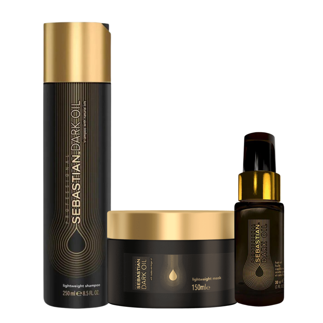 Kit Dark Oil Sh 250ml + Masc 150ml + Dark Óleo 30ml