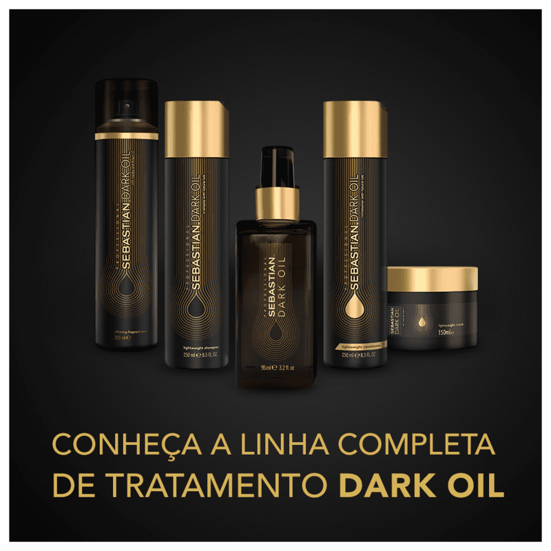 Kit Dark Oil Sh 250ml + Masc 150ml + Dark Óleo 30ml ÚNICO 5