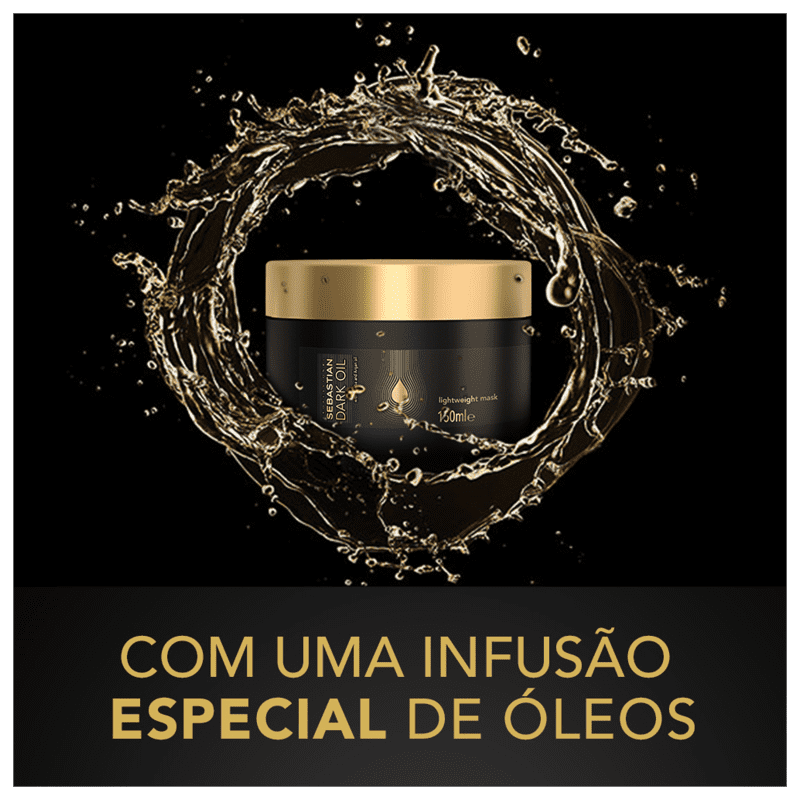 Kit Dark Oil Sh 250ml + Masc 150ml + Dark Óleo 30ml ÚNICO 7