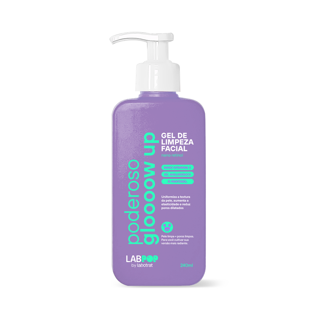 Labotrat LabPOP Glow Up Gel de Limpeza + Sérum + Mascara Antiage ÚNICO 2
