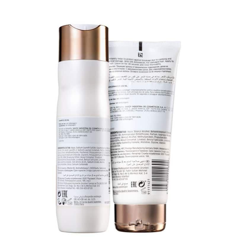Kit Wella Fusion Shampoo 250ml + Condicionador 200ml ÚNICO 2