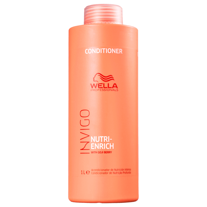 Wella Nutri-Enrich Shampoo 1000ml + Condicionador 1000ml ÚNICO 4