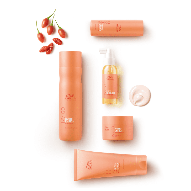 Wella Nutri-Enrich Duo Salão + Óleo Light 30ml ÚNICO 4