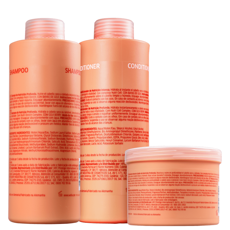 Wella Nutri-Enrich Kit Completo Salão ÚNICO 2