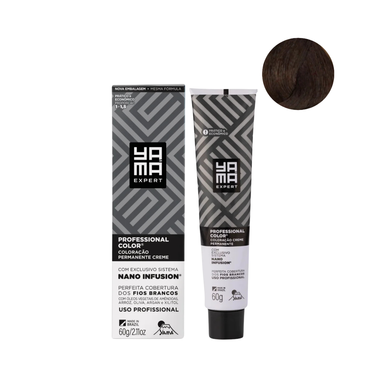 Yamá Color Nano Infusion 6.0 Loiro Escuro - 6 Unidades 6.0 Loiro Escuro 3