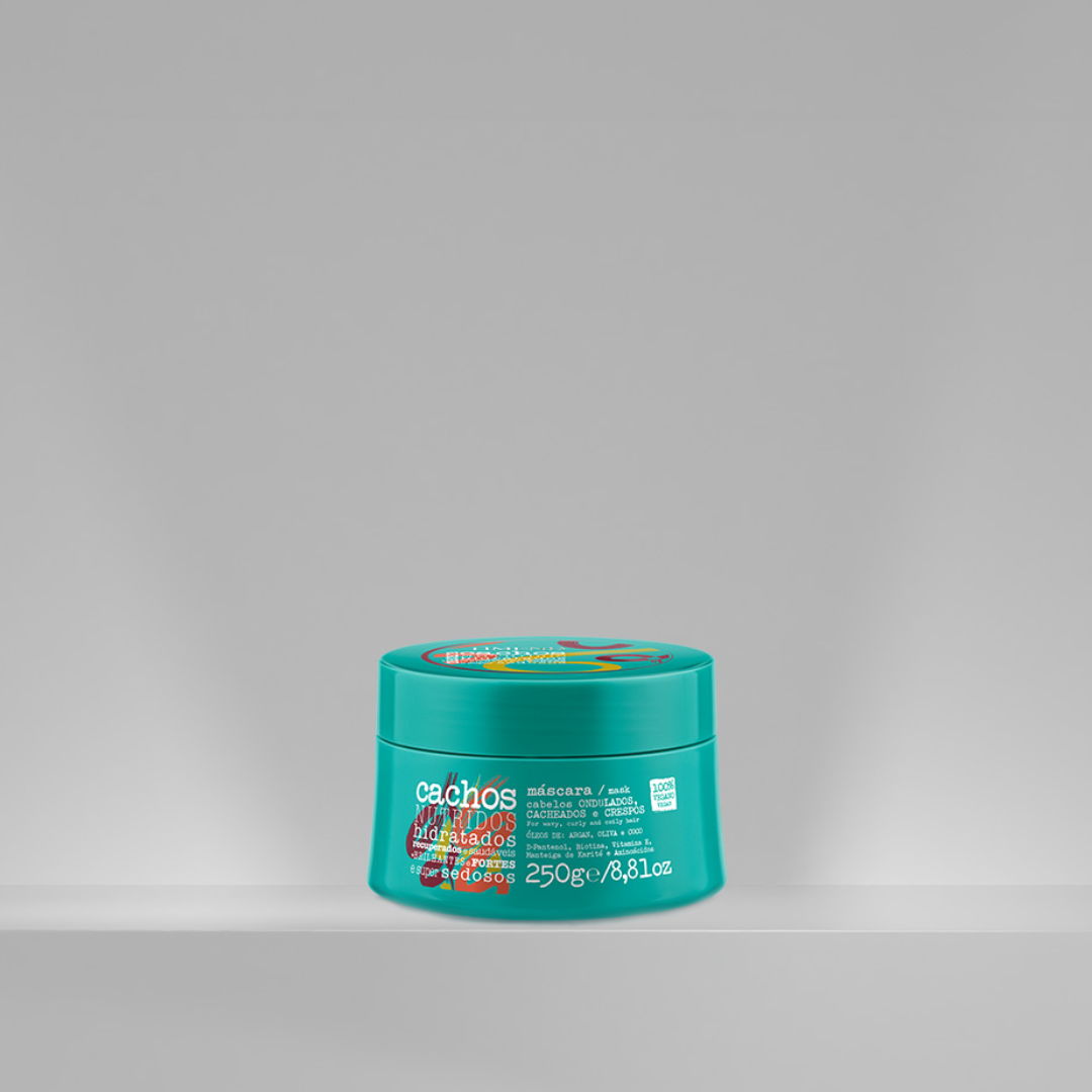 Amend Cachos Masc 250ml + Millenar Oil Moringa 60ml ÚNICO 4