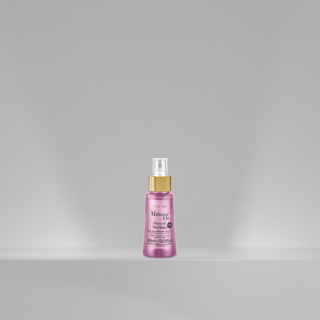 Amend Cachos Masc 250ml + Millenar Oil Moringa 60ml ÚNICO 8