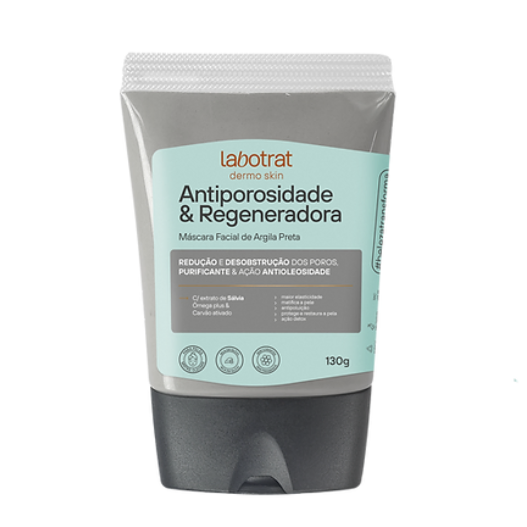 Labotrat Máscara Facial Argila Rosa + Verde + Preta 100g 4