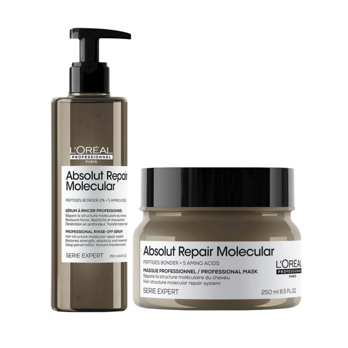 Loreal Absolut Repair Molecular Sérum 250ml + Mascara 250ml