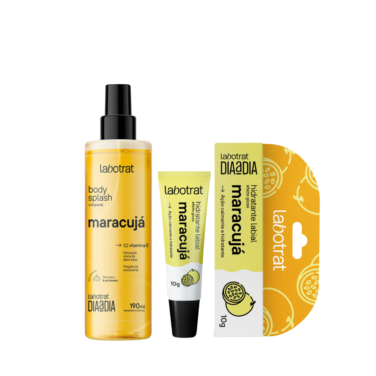 Labotrat Maracujá Body + Hidratante Labial 10ml
