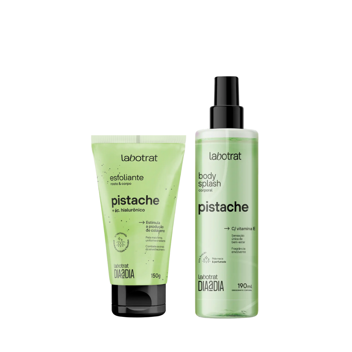 Labotrat Pistache Esfoliante 150ml + Body ÚNICO 1