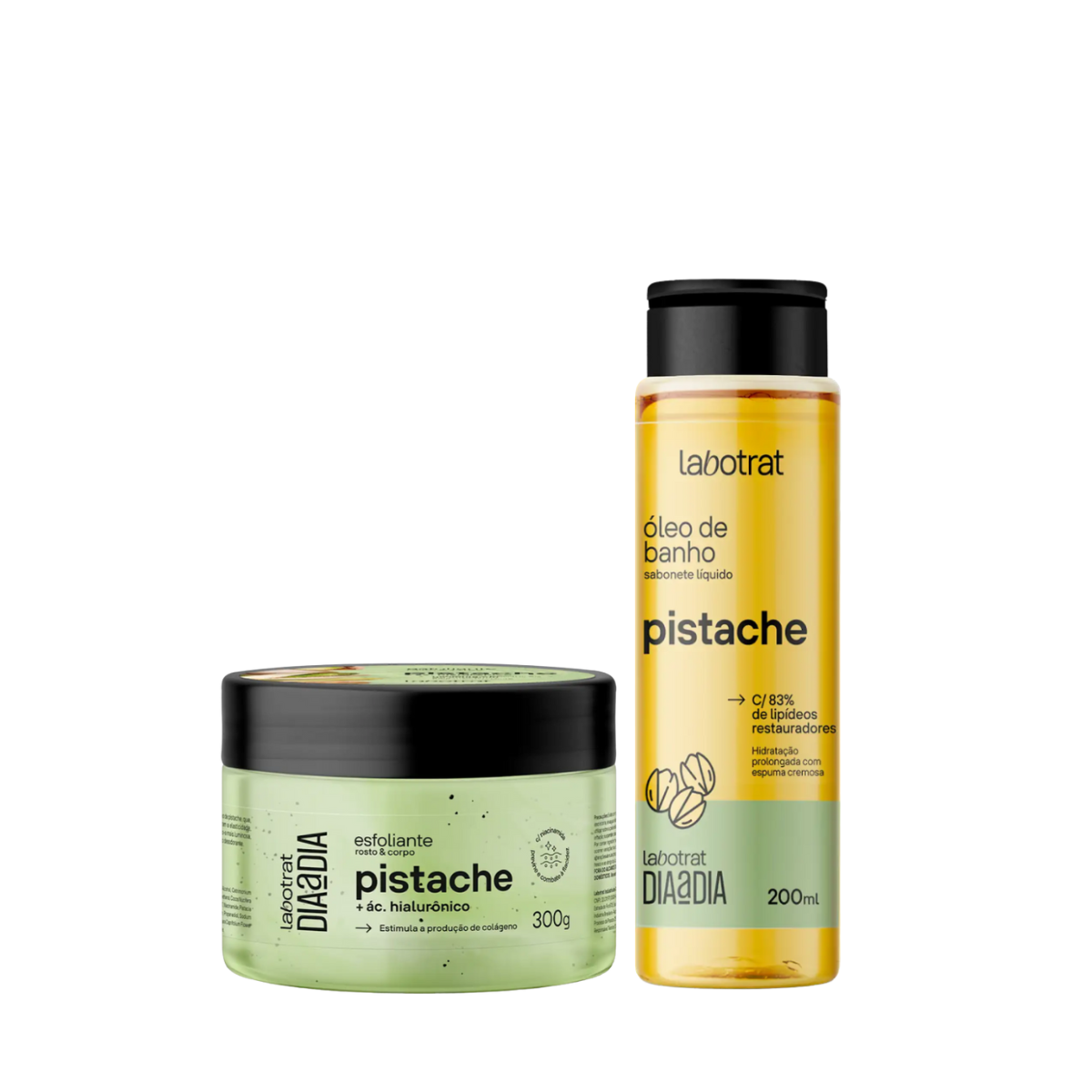 Labotrat Pistache Esfoliante 300ml + Óleo de Banho