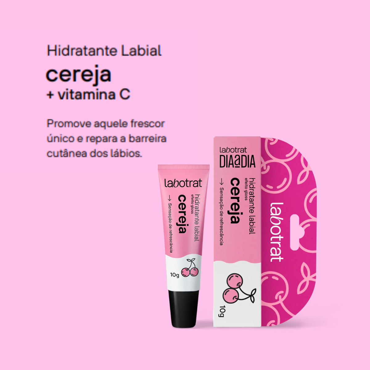 Labotrat Dia a Dia Cereja Hidratante Labial 10ml 10ml 2
