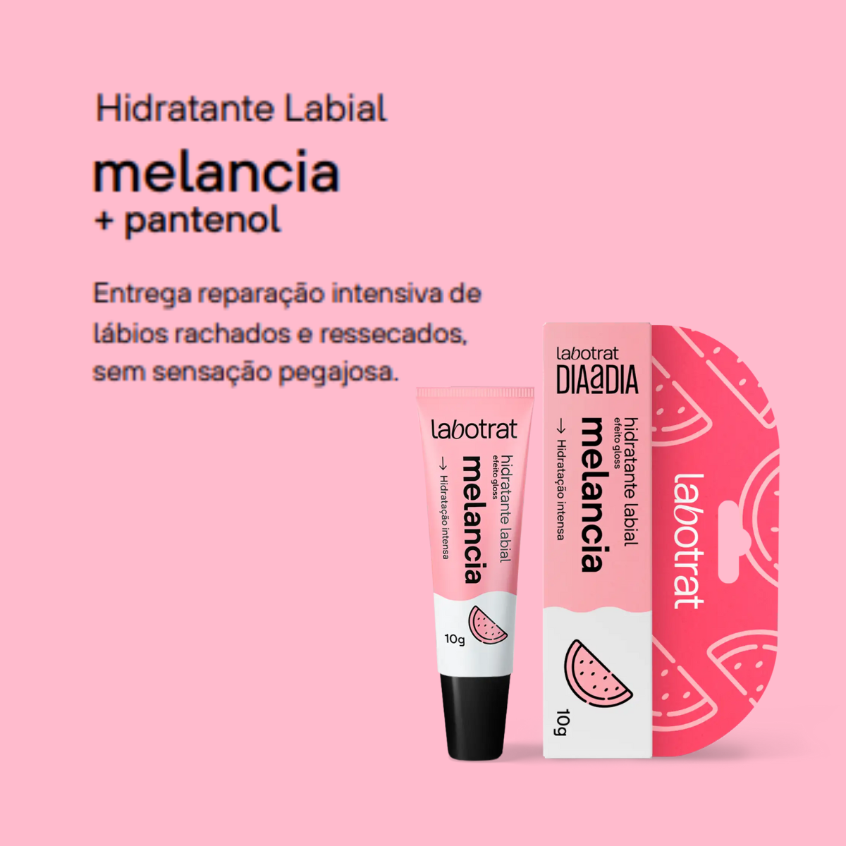 Labotrat Dia a Dia Melancia Hidratante Labial 10ml 10g 2