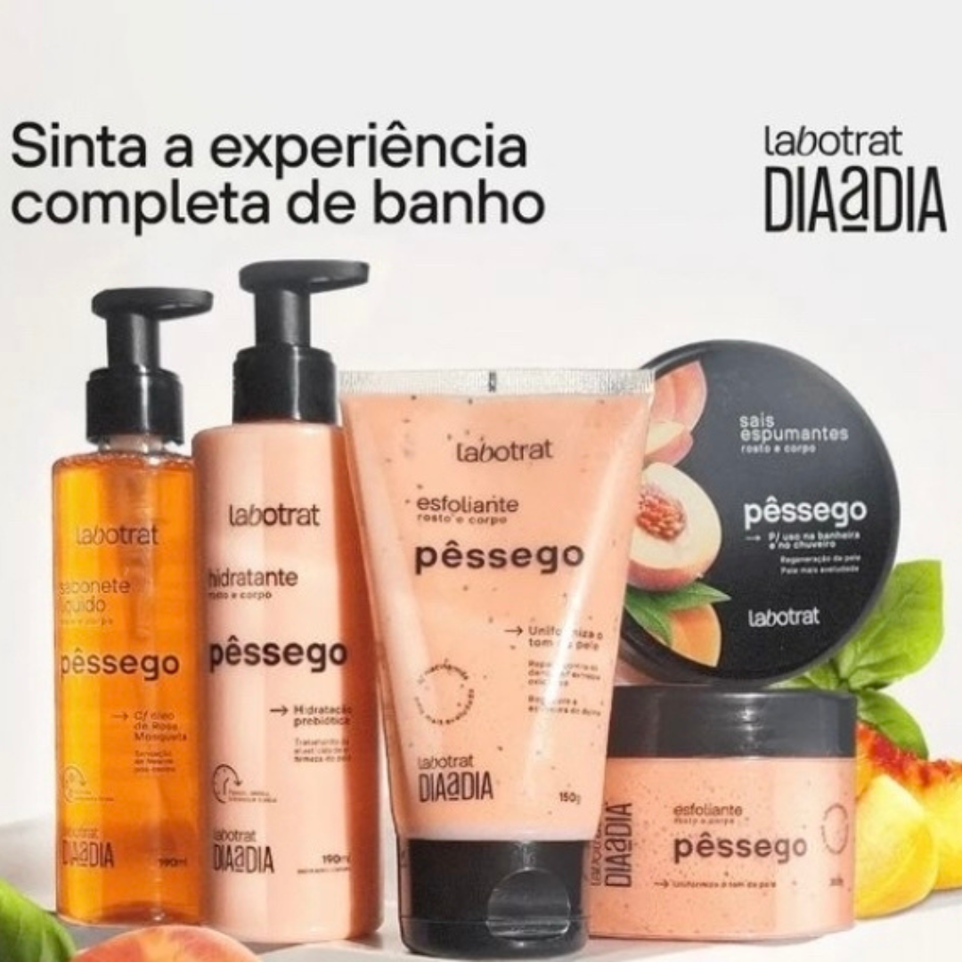 Labotrat Dia a Dia Pessego Sabonete 490ml 490ml 3