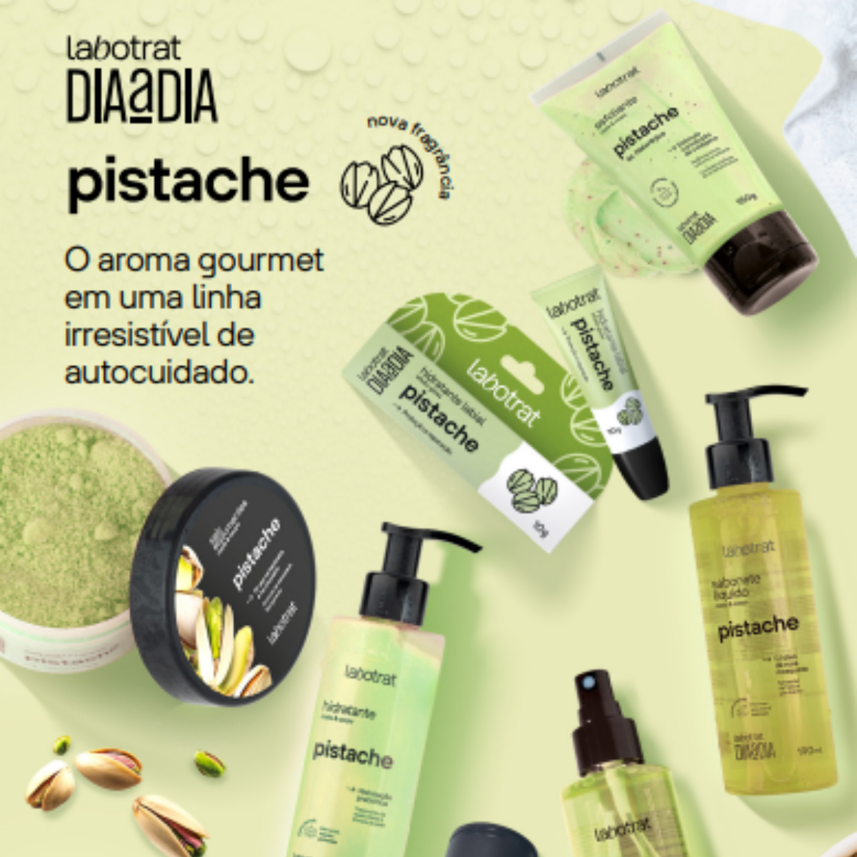 Labotrat Dia a Dia Pistache Hidratante Corporal 190ml 190ml 3