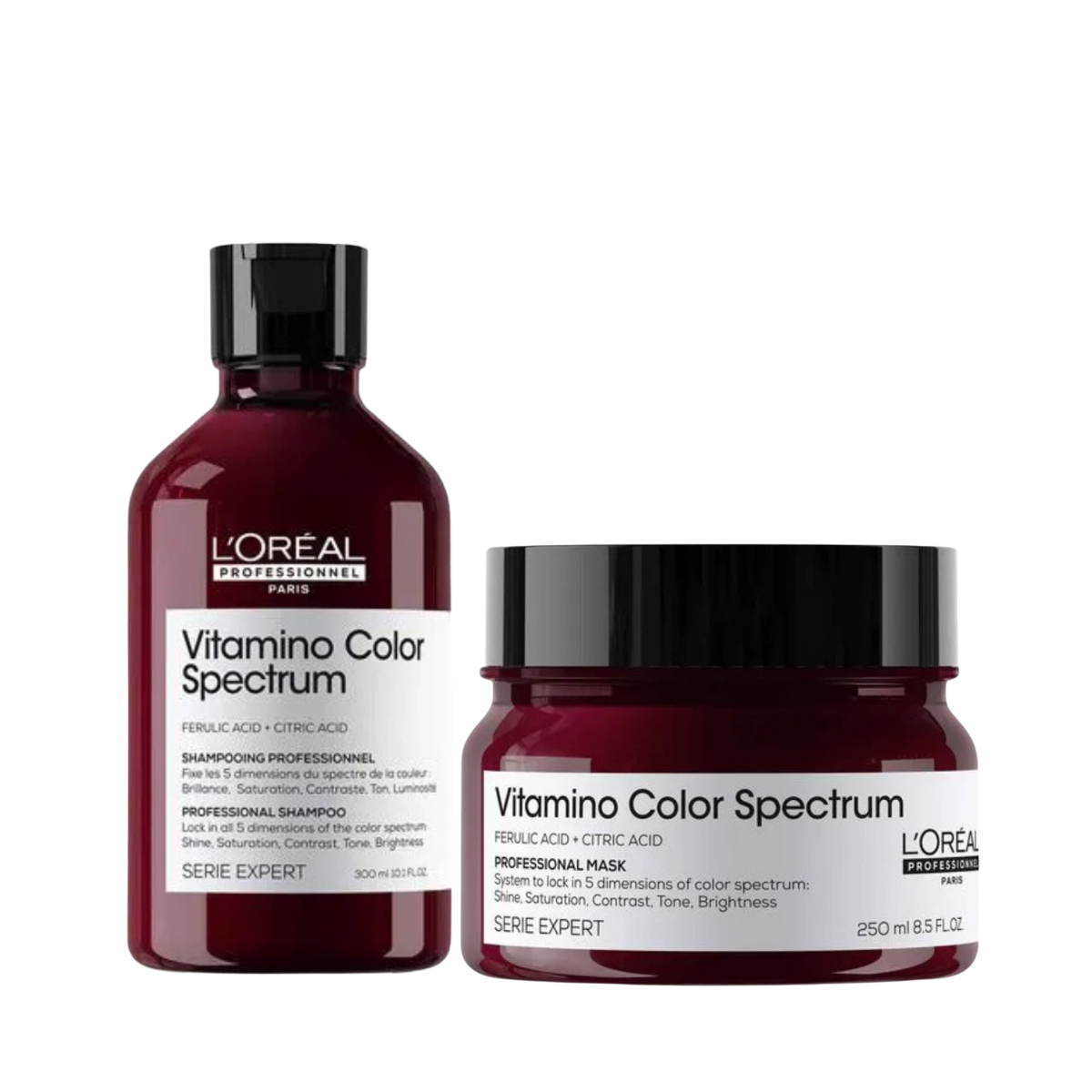 Loreal Vitamino Color Spectrum Sh 300ml + Masc 250ml