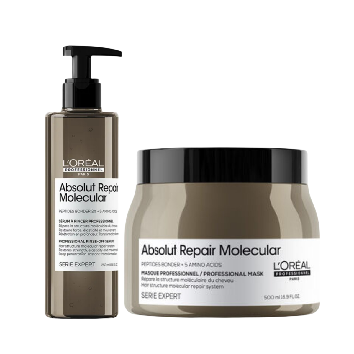 Loreal Absolut Repair Molecular Sérum 250ml + Mascara 500ml