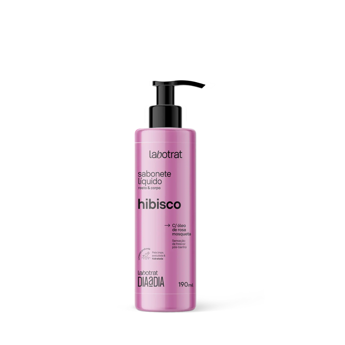 Labotrat Hibisco Esfoliante 300ml + Hidratante + Sabonete ÚNICO 4