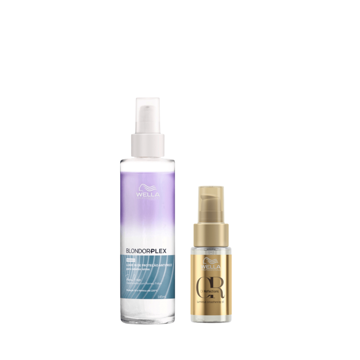 Wella BlondorPlex Care Line Leave-in Protective 145ml + Óleo 30ml