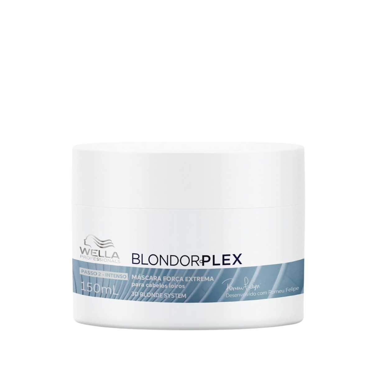 Wella BlondorPlex Care Line Masc 150ml + Óleo Light 100ml ÚNICO 2