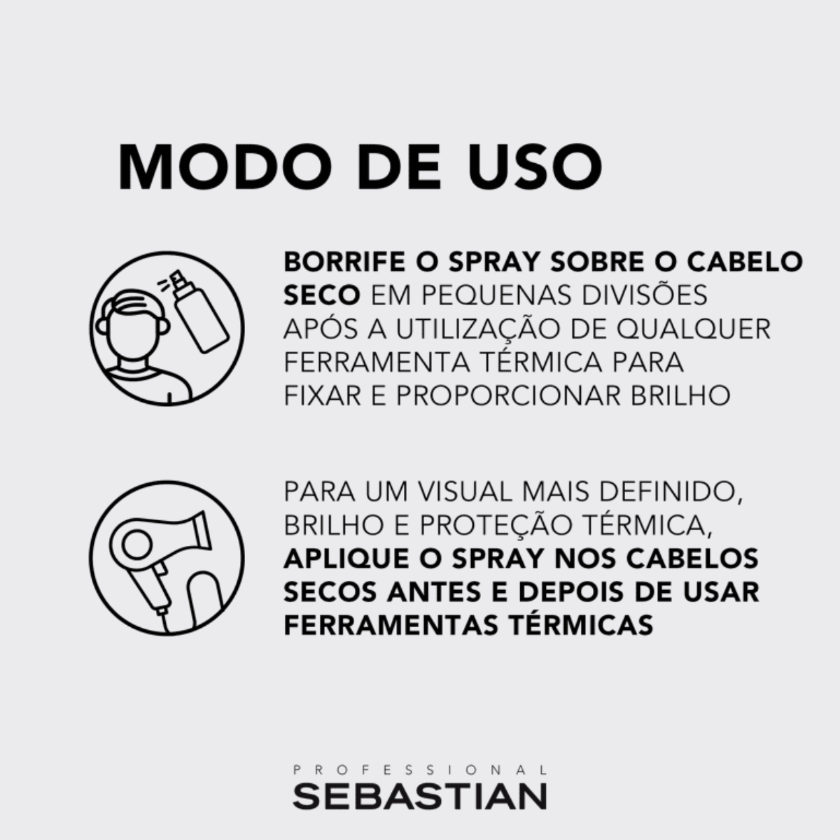 Sebastian Finalizadores Trilliant 150ml + Shine Define 200ml ÚNICO 5