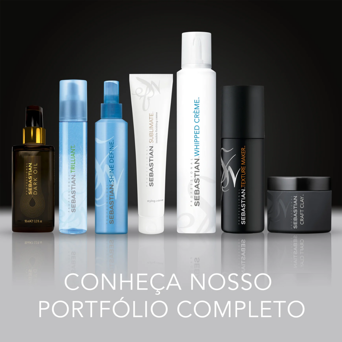 Sebastian Finalizadores Trilliant 150ml + Shine Define 200ml ÚNICO 6