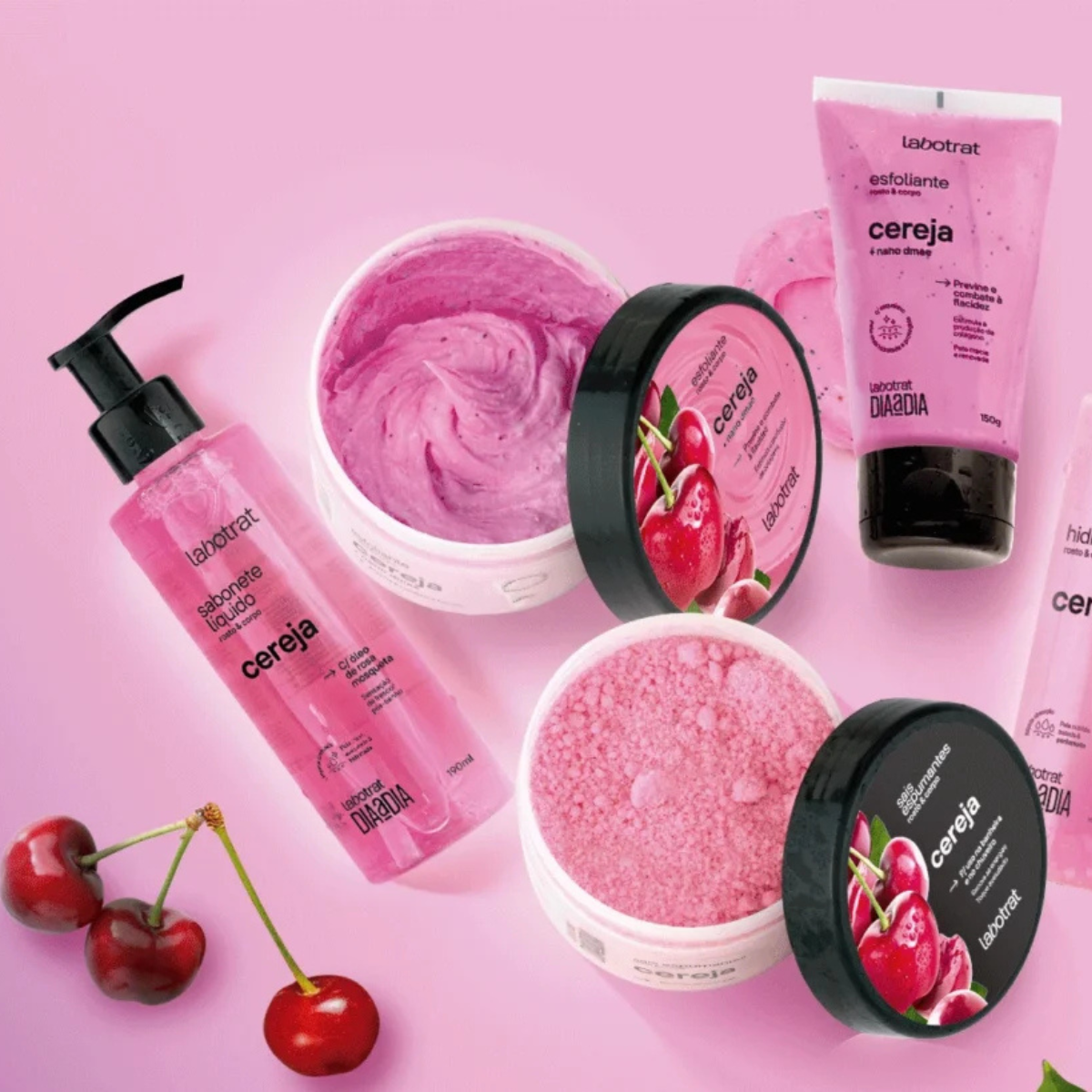 Labotrat Dia a Dia Cereja Sabonete 490ml 490ml 2