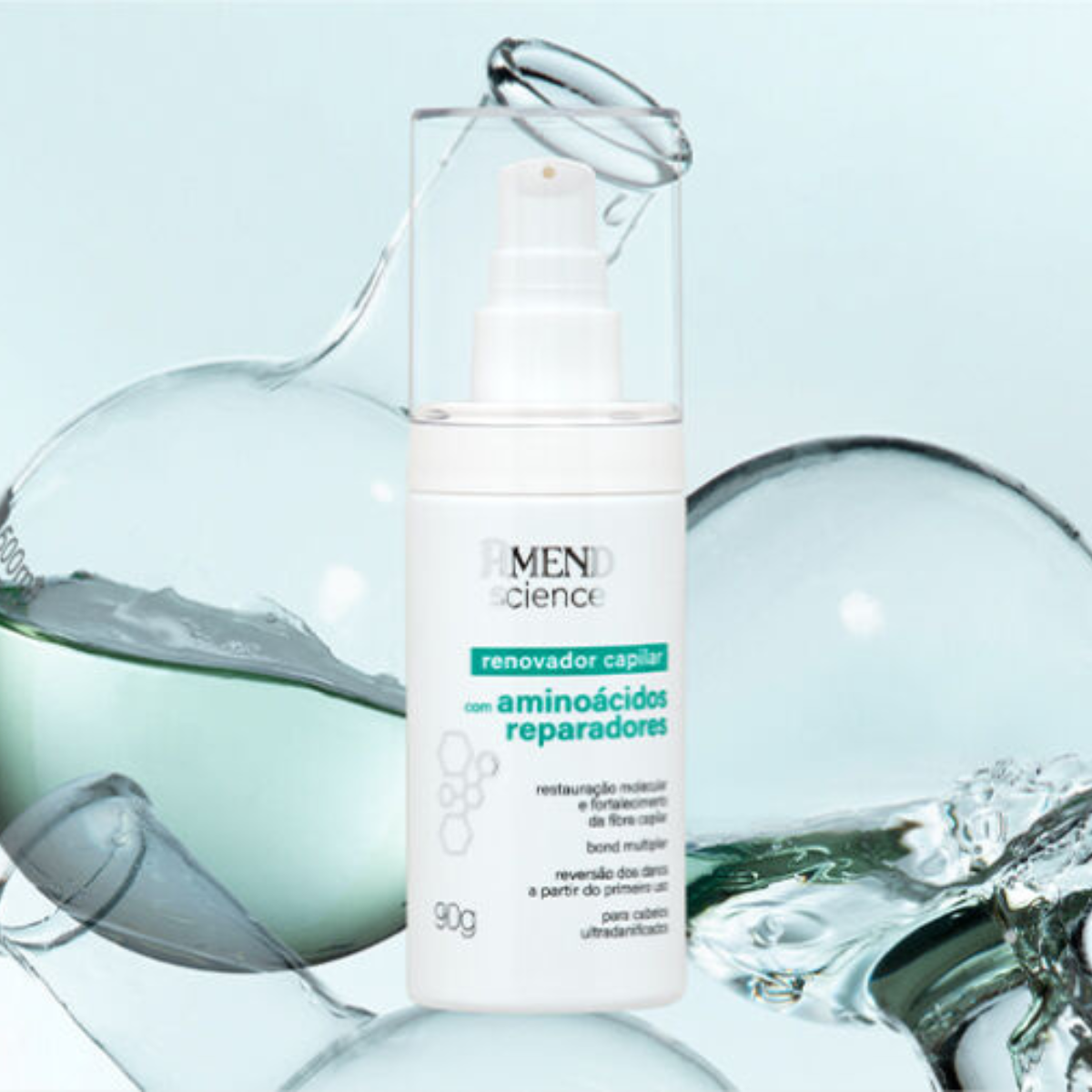 Amend Science Bond Repair Renovador Capilar Reconstrói e Fortalece 90ml 90ml 6