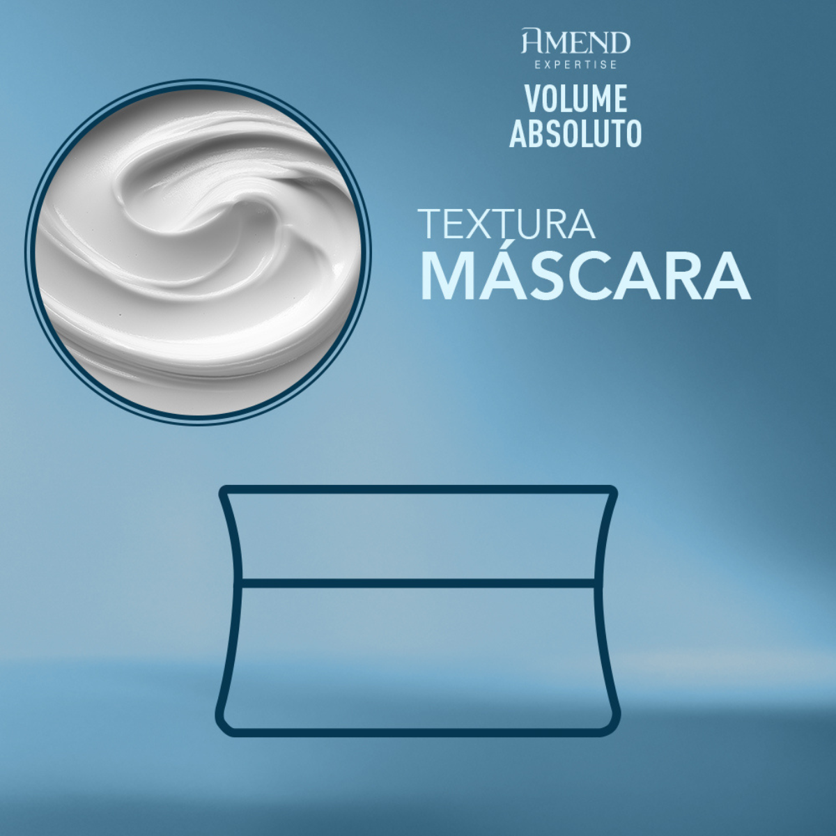 Amend Expertise Volume Absoluto Mascara 300ml + Science Bond Repair Renovador Capilar 90ml ÚNICO 5