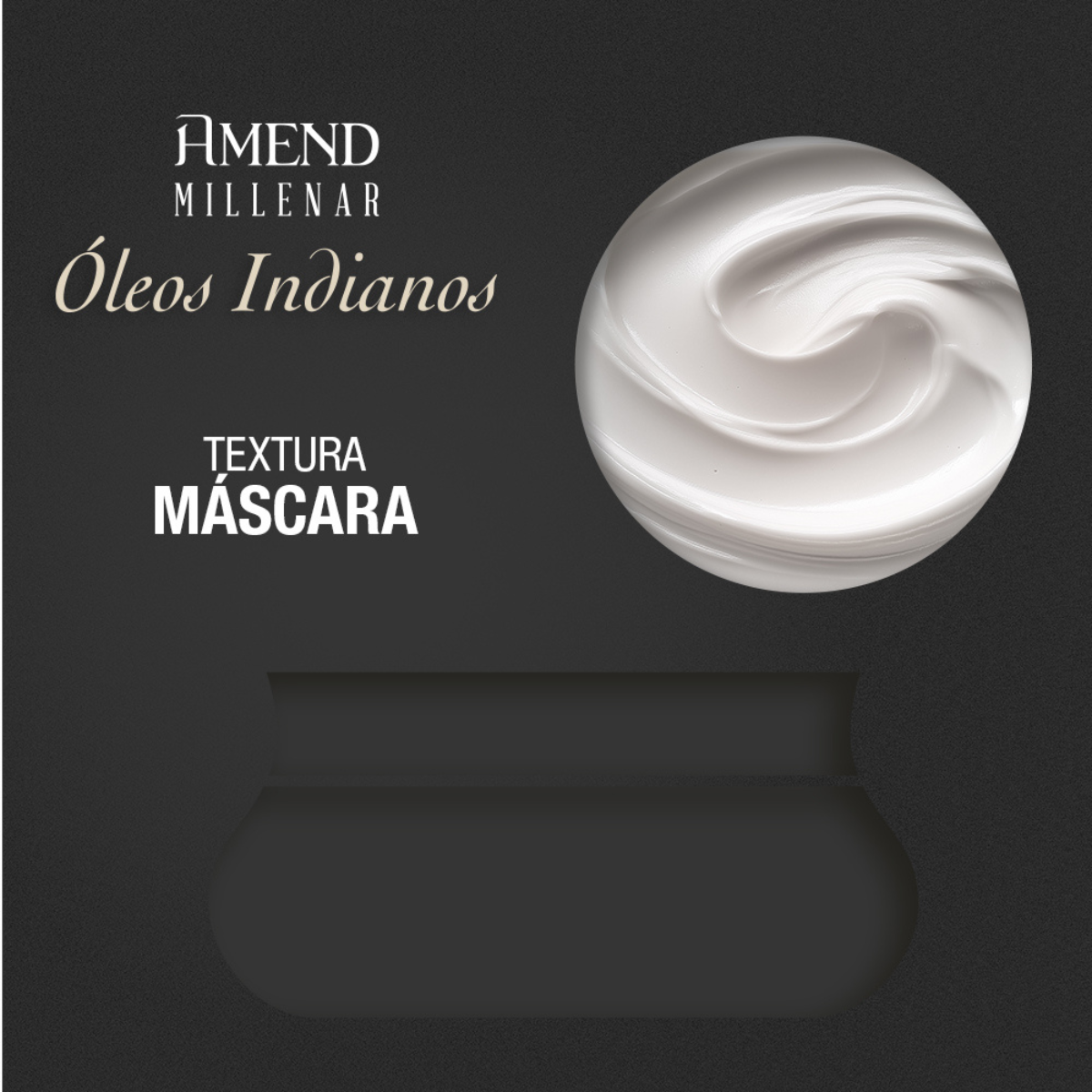 Amend Millenar Óleos Indianos Mascara 300ml + Science Bond Repair Renovador Capilar 90ml ÚNICO 5