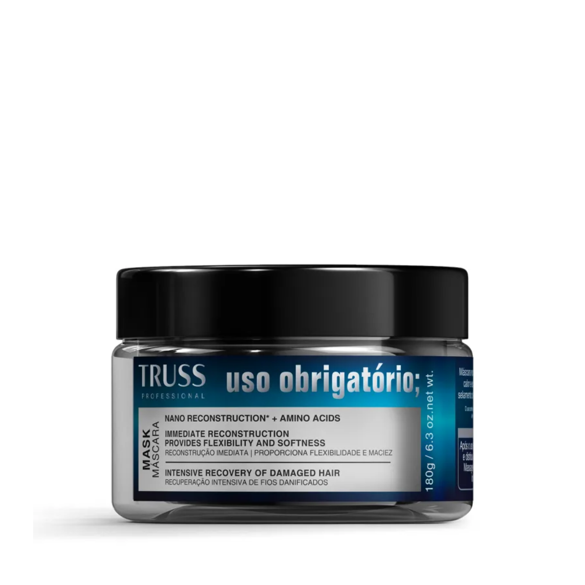 Kit Truss Uso Obrigatório Shampoo 300ml + Máscara 180ml ÚNICO 3