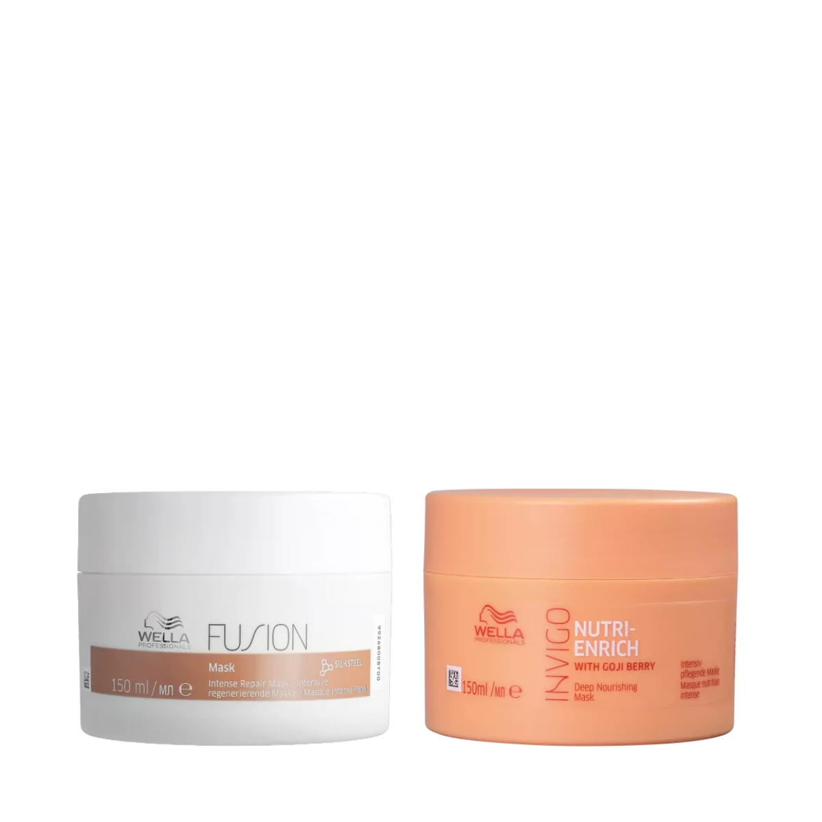 Wella Fusion Masc 150ml + Nutri-enrich Masc 150ml