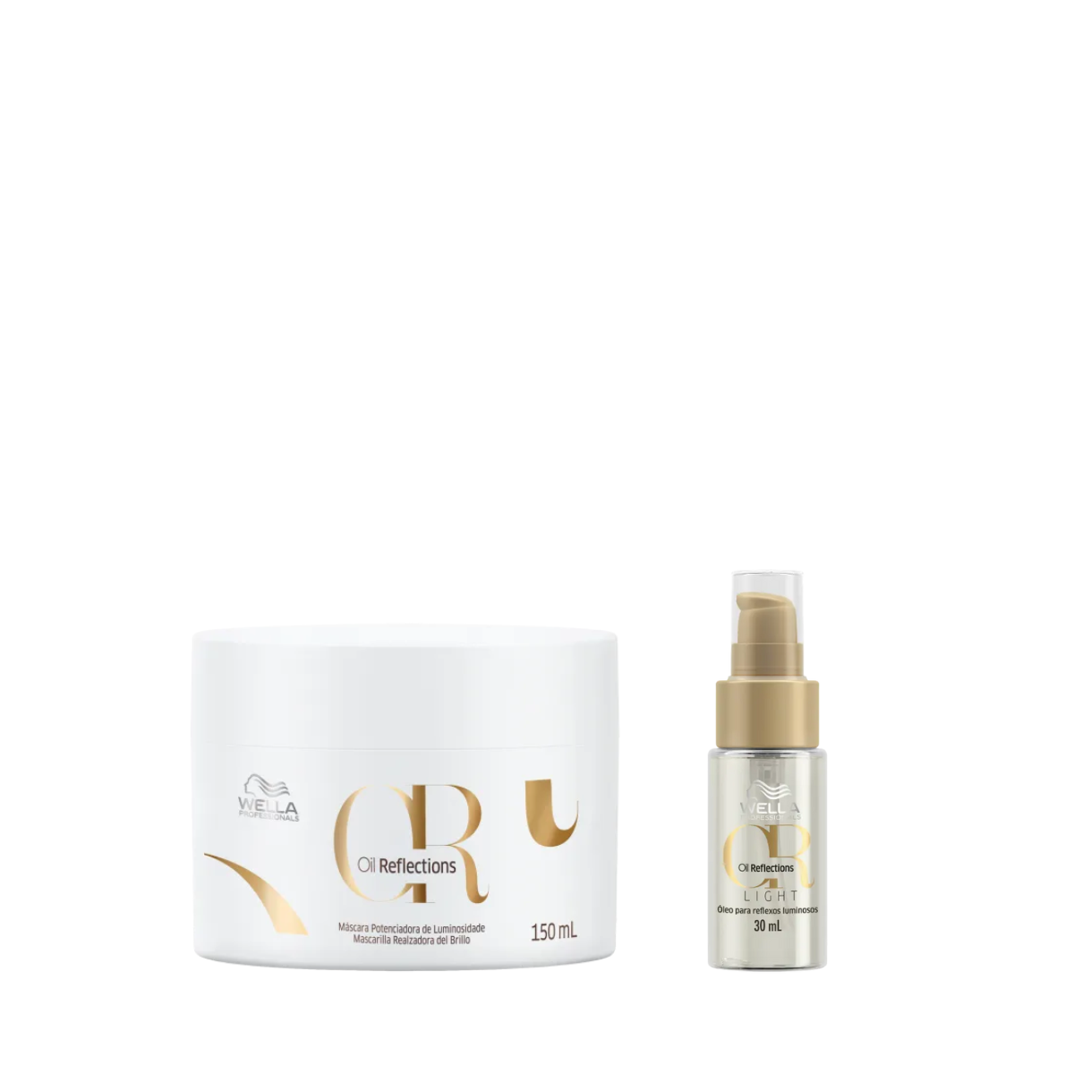 Wella Oil Reflections Masc 150ml + Óleo Light 30ml
